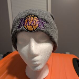 Los Angeles Lakers Gray Beanie